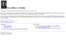 Tablet Screenshot of jeffreypoulin.info